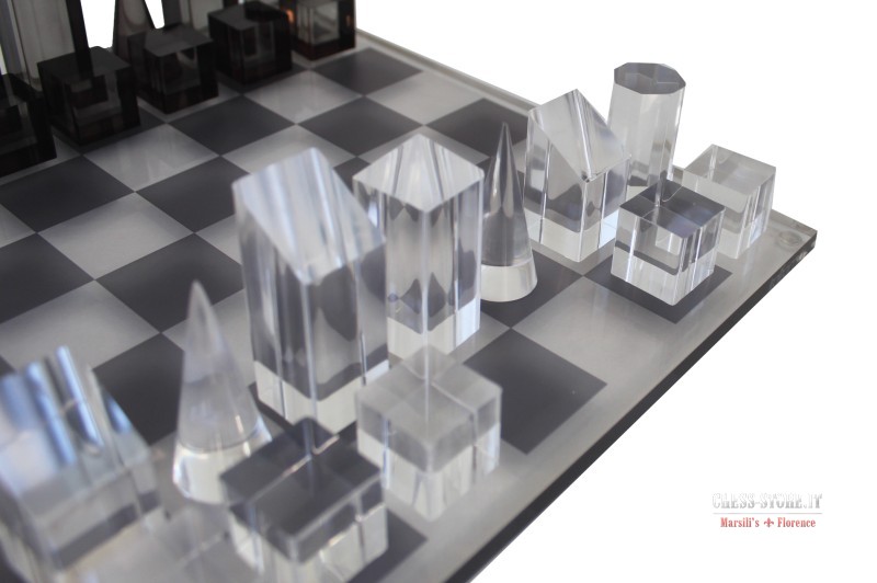 Chess set made of PLEXIGLASS